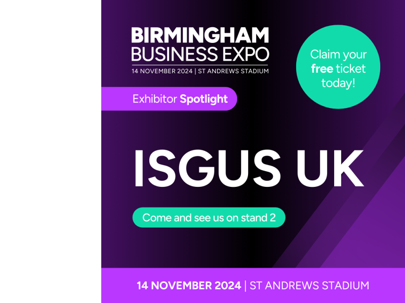 ISGUS UK at the Business Expo 2024