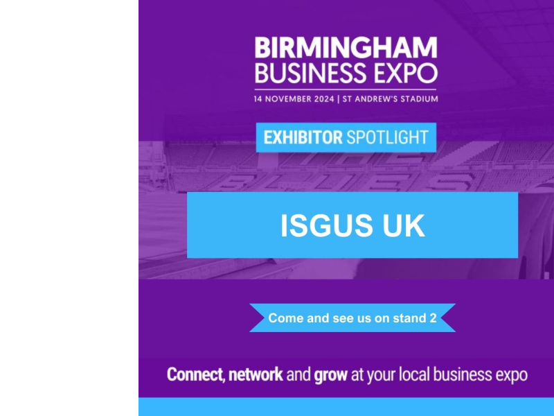 ISGUS UK at the Business Expo 2024